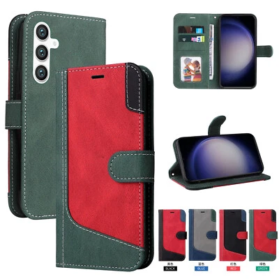 Case For Samsung Galaxy S25 S24 S23 S22 S21 S20 PU Leather Magnetic Wallet Cover - Image 1 of 4