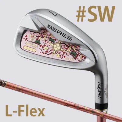 HONMA BERES Aizu 3Star SW Iron RH ARMRQ MX 3S Shaft L-Flex Women Golf Club Japan - Image 1 of 4