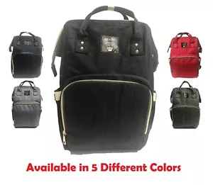Maternity Multifunctional Diaper Bag Large Capacity Baby Bag Travel Backpack - Picture 1 of 20