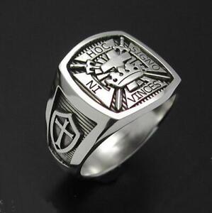 Knights Templar Highly detailed and flawlessly finished In 925 Sterling Silver