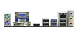 Placa posterior de placa base E/S Asrock H61m IO - Imagen 1 de 2