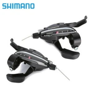 Shimano ST-EF65 3 7 8 9 21 24 27 Speed Brake Shifter Sets V-Brake MTB Bike Spart - Picture 1 of 6