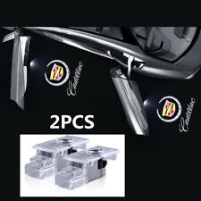 2X For Cadillac LED Open Door Logo Lights Ghost Shadow Laser Car Projector Kit
