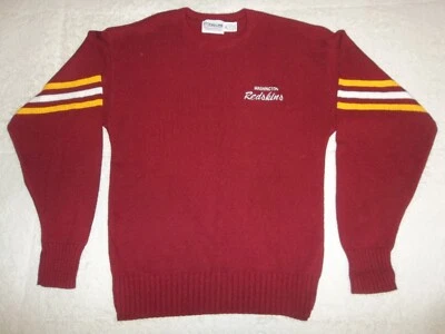 Vintage MINT! Washington Redskins CLIFF ENGLE Sweater MENS Small Commanders RARE - Image 1 of 4