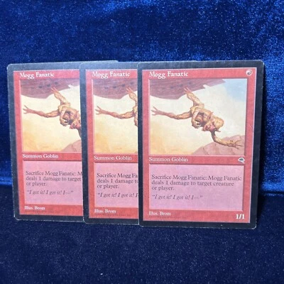 Mogg Fanatic Tempest MTG Magic the Gathering Card 3 - Image 1 of 4