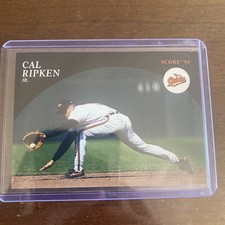 1994 SCORE  # 9  CAL RIPKEN JR. BALTIMORE ORIOLES