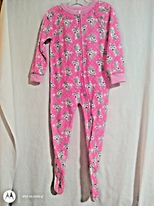 3T Mon Petit Kleinkind Mädchen rosa Füchse Fußschläfer - Bild 1 von 5
