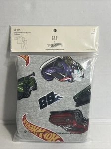 GAP Kids Organic Brushed Cotton Hot Wheels PJ Set - Picture 1 of 6
