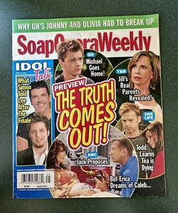 SOAP OPERA WEEKLY Magazine June 22 2010 COVER: General Hospital, AMC, OLTL, Y&R - Picture 1 of 11