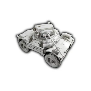 English Tank Daimler Armored Car scale 1:18 white color model kits DIY - Picture 1 of 17