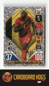 2022-23 Match Attax Road to UEFA #CD5 Romelu Lukaku Belgium Laser Foil - Picture 1 of 2