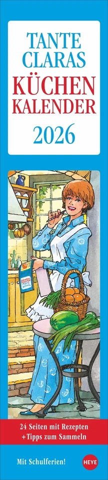 ATHESIA KALENDERVERLAG GMBH Kalender 2026 - Tante Clara Küche Langplaner