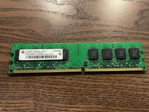  Infineon/Qimonda HYS64T128020HU-3S-A – 1 GB DDR2-667 / PC2-5300U / CL5 – Usata - Foto 1 di 1