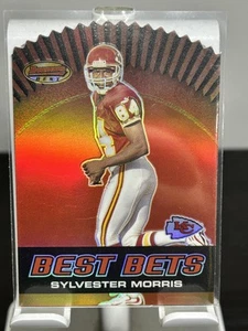 2000 Bowman's Best Best Bets - #B4 - Sylvester Morris - Kansas City Chiefs - Picture 1 of 2