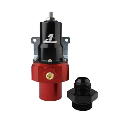 Regulador de presión de combustible ajustable de 2 puertos Aeromotive 13210 Universal Pro Stock Foto 1 de 4