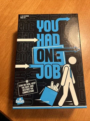 You Had One Job - Ages 12+ | 4-10 players - Goliath - Brand New - Image 1 of 2