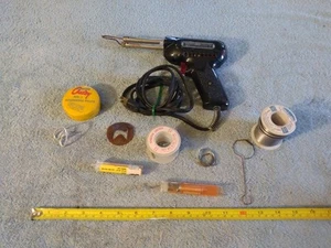 Pistola de soldadura Craftsman de colección y suministros calefacción instantánea 135W 120V hecha en EE. UU. - Imagen 1 de 19