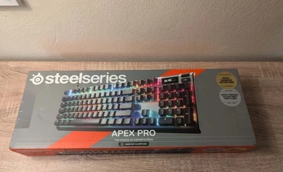 NEW SteelSeries Apex Pro Mini Gen 3 Wired RGB Keyboard 60% Omnipoint 3 Switches - Image 1 of 2