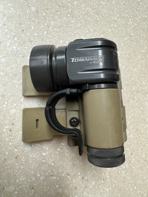 US Military First Light Tomahawk MC White Red Blue Tactical Flashlight - Image 1 of 2