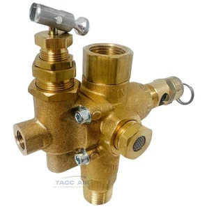 Válvula de retención piloto descargador compresor de aire Ingersoll Rand 56288756 con alivio - Imagen 1 de 12