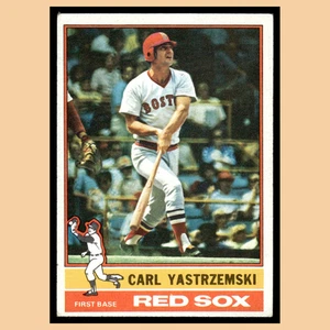 Tarjeta de béisbol Carl Yastrzemski #230 1976 Topps Boston Red Sox MLB EX - Imagen 1 de 4