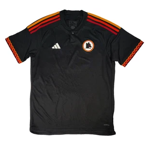 AS Roma Jersey Third Soccer Football Shirt 2023 - 2024 Adidas Men Size L Slim - Picture 1 of 8