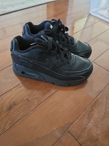 Nike Air Max 90 LTR (TD) Kleinkind Größe 13C Turnschuhe Schwarz CD6868-001 Schuhe - Bild 1 von 6