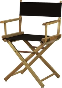 Casual Home 18" Director's Chair Natural 18 in, Frame - Solid Wood - Picture 1 of 7