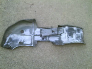 93 GM Chevy Camaro 3.4L V6 convertidor catalítico escape protector térmico / 1993 - Imagen 1 de 3