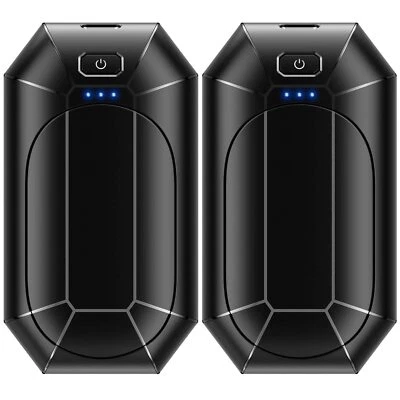 Hand Warmers Rechargeable Dnaleao 2 Pack 4000mAh Electric Portable Pocket He