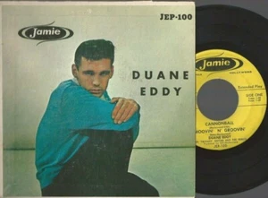 DUANE EDDY 1958 45 EP RECORD JEP-100 with PS PIC SLEEVE ROCKABILLY - Picture 1 of 1