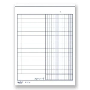 Buffetti Scheda A 2 Colonne - Cartoncino Da 140 Gr. Bianco - 10,5X7,8 Cm - Foto 1 di 1