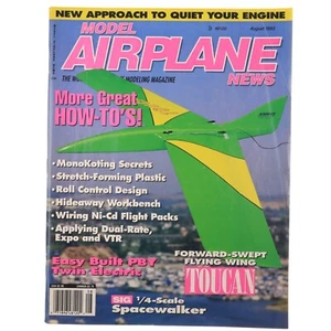 Model Airplane News Magazine August 1993 - Imagen 1 de 3