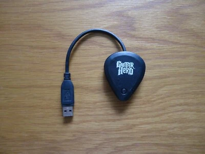 PS3 Red Octane Guitar Hero Les Paul USB Dongle Wireless Receiver 95121 806 - Image 1 of 2