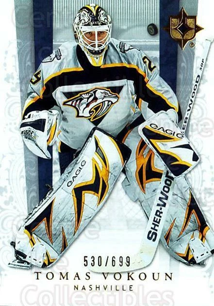 2006-07 UD Ultimate Collection #35 Tomas Vokoun - Image 1 of 1
