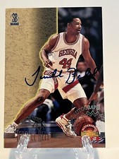 1996 Terrell Bell Auto Score Board Authentic Autograph Georgia Bulldogs