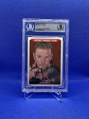 2018 Sport Kings Irish Micky Ward Signed BGS Authentic  - Image 1 of 2