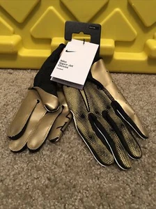 Nike Vapor Jet 7.0 Adult Receiver Football Gloves, METALLIC N.100.7029 Small - Picture 1 of 4