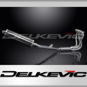 HONDA CBR1100XX BLACKBIRD IMPIANTO SCARICO COMPLETO 4-1 450mm CARBONIO OVALE BSAU - Foto 1 di 4