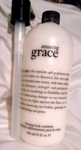 Philosophy Amazing Grace Straffende Körperemulsion 32oz KOSTENLOSER VERSAND VERSIEGELT MIT PUMPE! - Bild 1 von 2