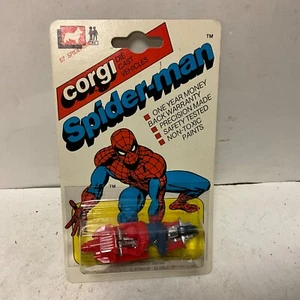 VINTAGE 1982 CORGI JUNIOR SUPERMAN #57 SPIDER-MAN SPIDERBIKE FACTORY SEALED - Picture 1 of 7