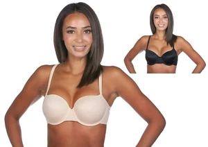 Panache Porcelain Molded Underwired Balcony T-Shirt Seamless Bra 3376 - Picture 1 of 8