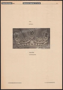 DIANA ROSS & THE SUPREMES - Orig. 1969 Trade AD / poster _ William Morris Agency - Picture 1 of 1
