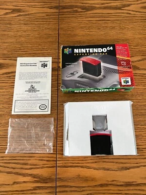 Nintendo 64 N64 Expansion Pak & Removal Tool CIB Authentic - Image 1 of 4