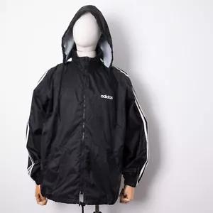 Vintage Adidas Herren Hooded Waterproof Windstopper Full-Zip Nylon Jacke Gr. M - Bild 1 von 9