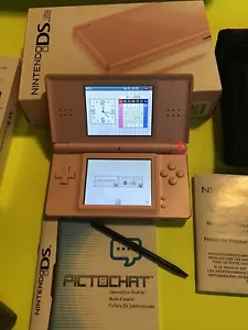 PINK Nintendo DS Lite in Box Konsolensystem mit 3 Spielen Petz Dogsz Mode Hann - Bild 1 von 7