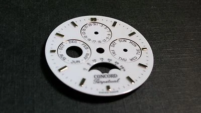 Concord Perpetual chrono dial 26.44mm diameter - Image 1 of 4