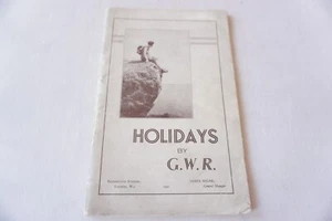 Libro de viajes de guía ferroviaria de vacaciones GWR 1931 - Imagen 1 de 9