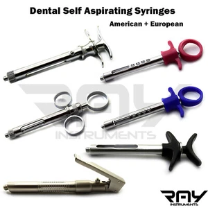 Jeringas de anestesia dental cartucho anestésico autoaspirante 2,2 ml -1,8 ml laboratorio - Imagen 1 de 8