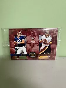 1993 Upper Deck Super Bowl Showdown Serie Jim Kelly Mark Rypien versiegelte Packung - Bild 1 von 2